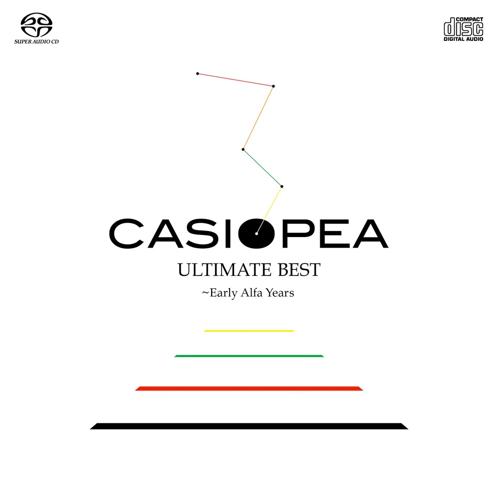 ベストアルバム「CASIOPEA ULTIMATE BEST ～Early Alfa Years」ジャケット