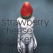 SmileHuntersのアルバム「strawberry cheese cracker」のジャケット。