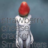 SmileHuntersのアルバム「strawberry cheese cracker」のジャケット。