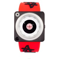 腕時計「TYMETABLE」レッド