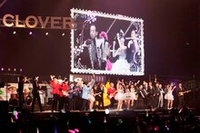 「ももクロ☆オールスターズ 」全員集合のラストシーン。