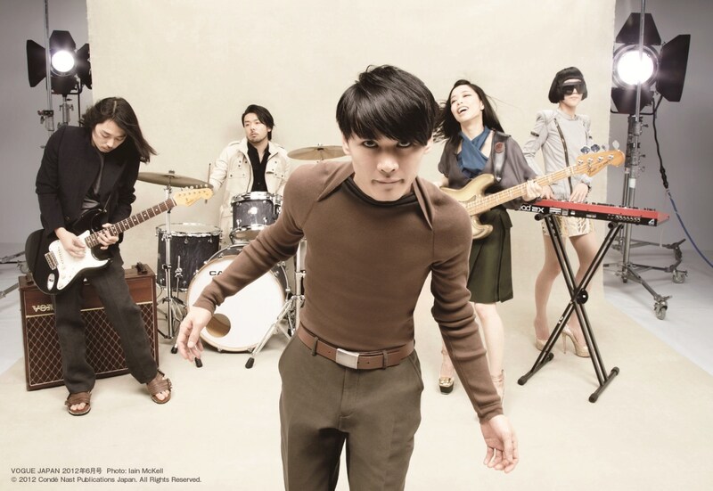 「VOGUE JAPAN 2012年6月号」よりサカナクション。