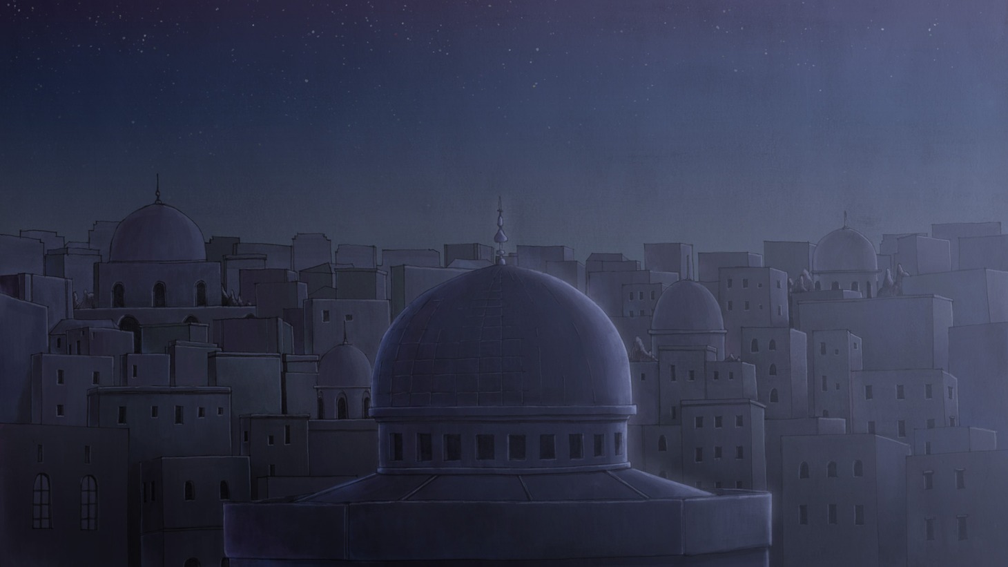 ショートアニメ「PETALS OF FIRE」からのワンシーン。