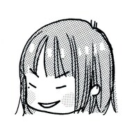 椎名軽穂の自画像。