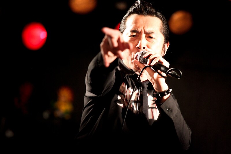 増子直純（Vo）（撮影：西槇太一）