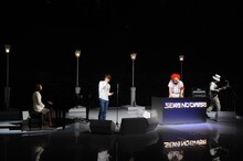 スタジオライブ収録中のSEKAI NO OWARI。