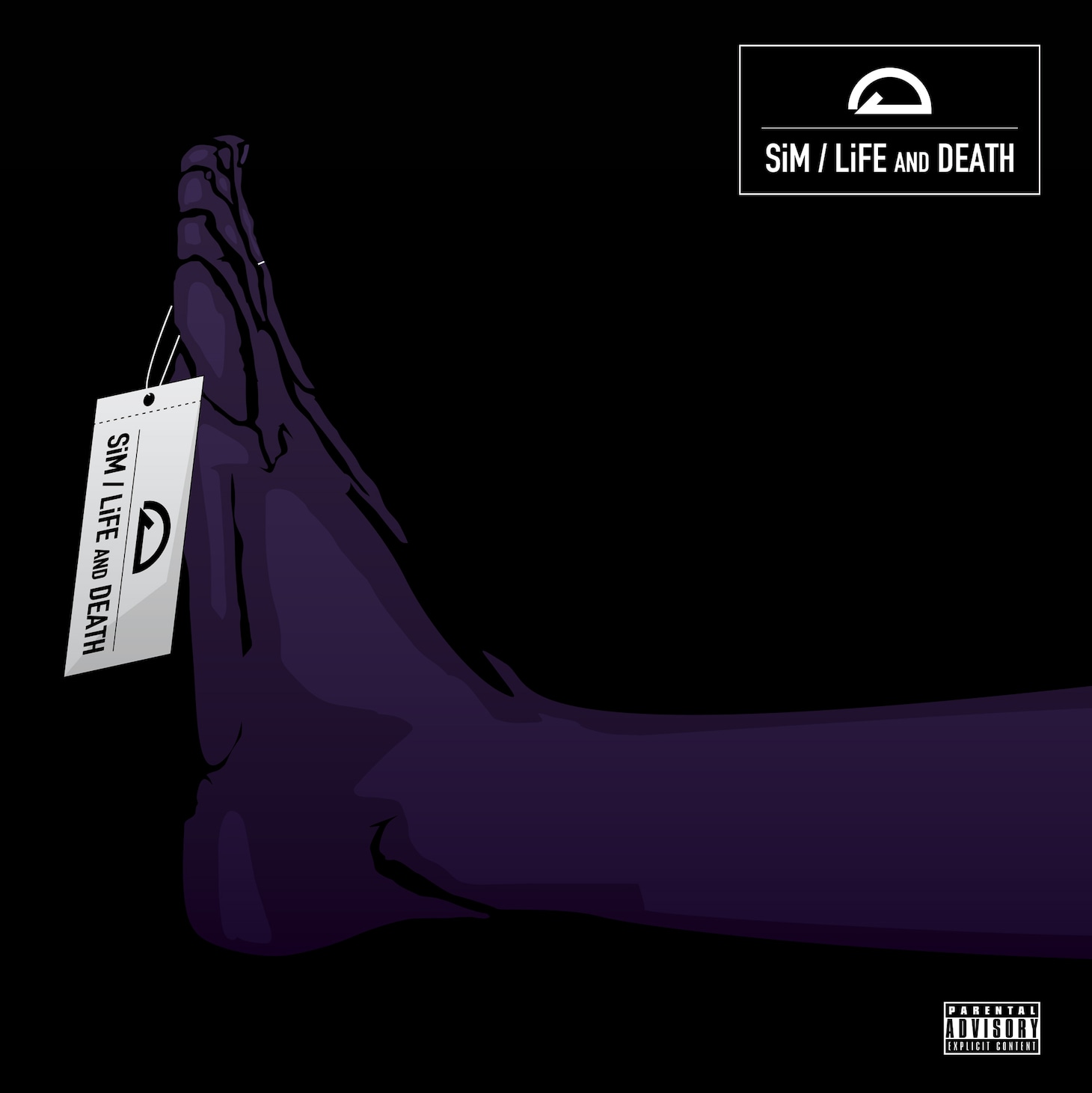 ミニアルバム「LiFE and DEATH」通常仕様ジャケット。ヴィレッジヴァンガード特別仕様盤は別デザインとなる。
