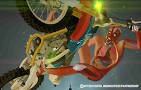 映画「放課後ミッドナイターズ」キービジュアル