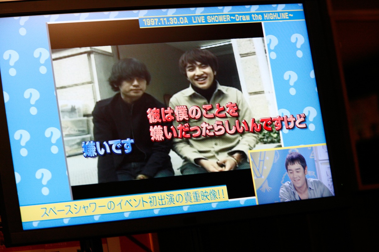 1997年、初めてスペシャのインタビューを受けたときの模様。（Photo by 木村篤史）