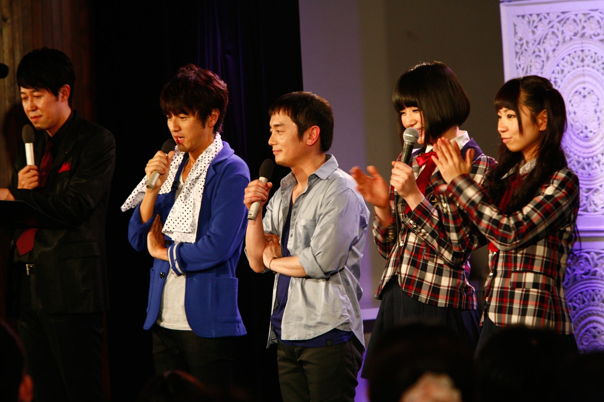 番組エンディングの様子。（Photo by 木村篤史）