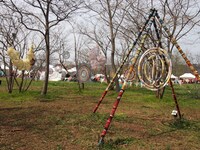 「ARABAKI ROCK FEST.12」の会場内の様子。