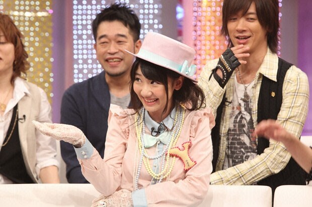 トーク収録時の柏木由紀。