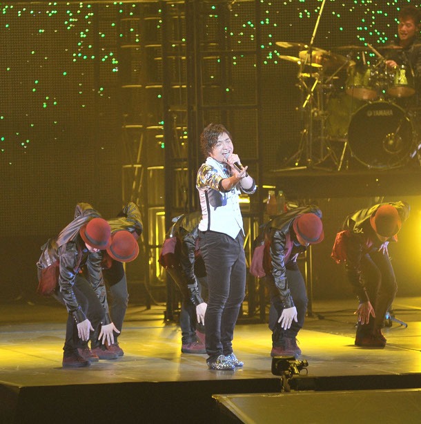「DAICHI MIURA LIVE 2012『D.M.』in BUDOKAN」の模様。