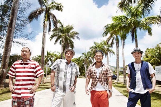 ケツメイシの新たなアーティスト写真は夏モード全開。