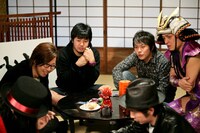 「闇夜の百鬼大戦絵巻」収録中の様子。（撮影：西槇太一）