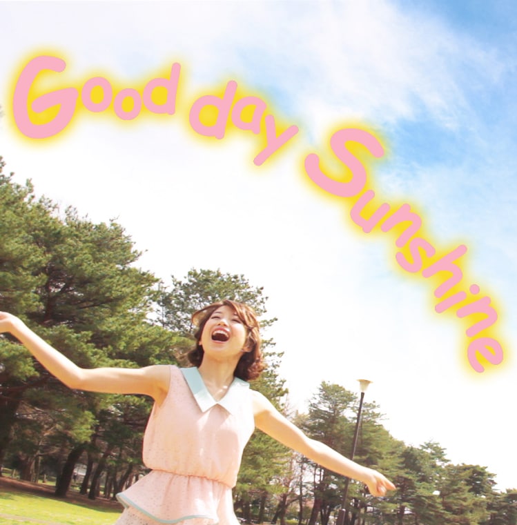 写真は配信シングル「Good day Sunshine」ジャケット。