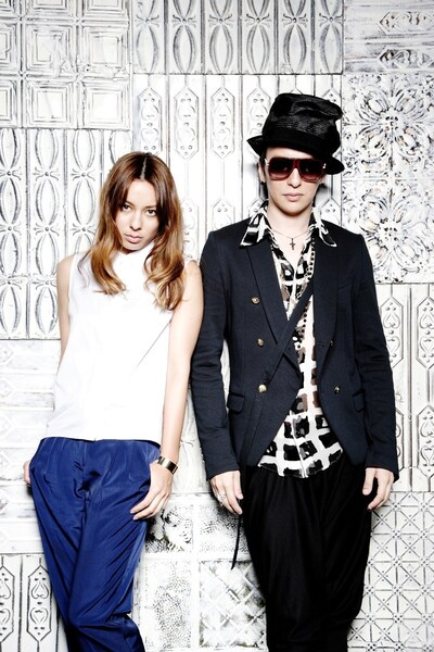 NERDHEAD（写真右）とMiChi（写真左）。