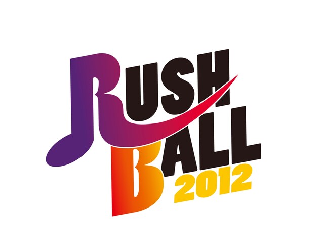 「RUSH BALL 2012」ロゴ