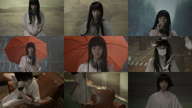 「自由へ道連れ」ビデオクリップで展開されるシーン。