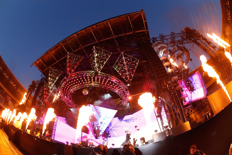 12日公演の模様。