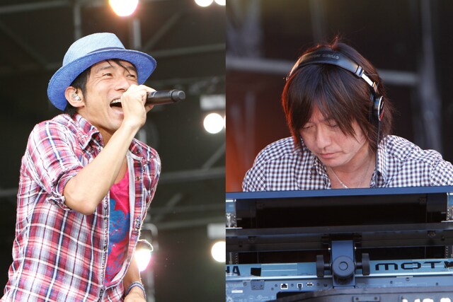 Bank Bandの櫻井和寿（写真左）と小林武史（右）。