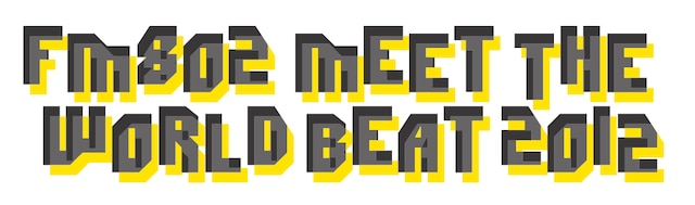 「FM802 MEET THE WORLD BEAT 2012」ロゴ