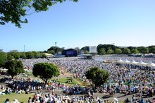 写真は2011年の「ap bank fes '11 Fund for Japan」の様子。