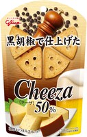 「黒胡椒で仕上げたチーザ」パッケージ