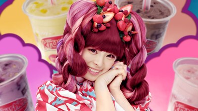 CM「クラッシャーズ『きゃりー、妄想中』」編のワンシーン