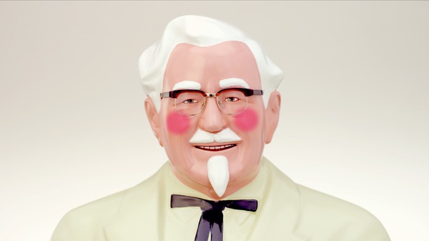 CM「クラッシャーズ『きゃりー、妄想中』」編のワンシーン