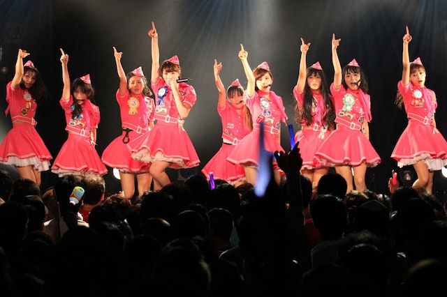 ぱすぽ☆（写真は5月20日のワンマンライブの様子）