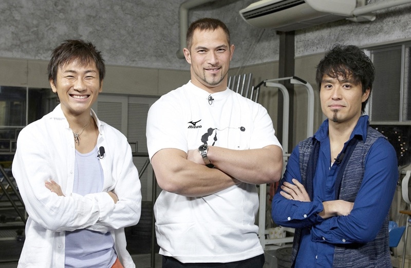 キマグレンと室伏広治選手。