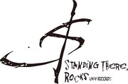 「STANDING THERE, ROCKS」ロゴ