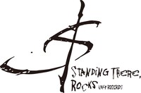 「STANDING THERE, ROCKS」ロゴ