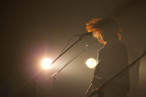 5月25日に東京・赤坂BLITZでのレーベルショーケースライブに出演した小林太郎。