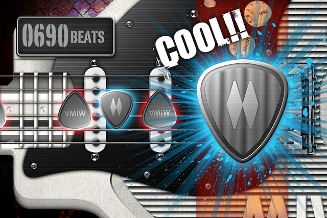 「MIWA ROCK!!」ゲーム画面