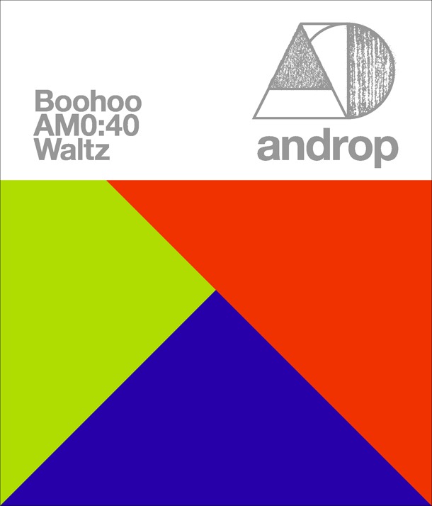 シングル「Boohoo / AM0:40 / Waltz」ジャケット