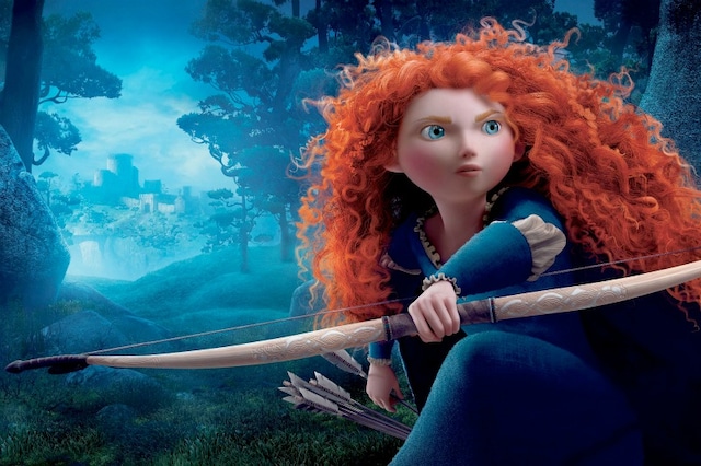 映画「メリダとおそろしの森」メインビジュアル (C) Disney/Pixar.All Rights Reserves.
