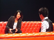 「ゲストとゲスト」よりTAKURO（写真左）と土田晃之（右）。