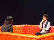 「ゲストとゲスト」よりTAKURO（写真左）と土田晃之（右）。