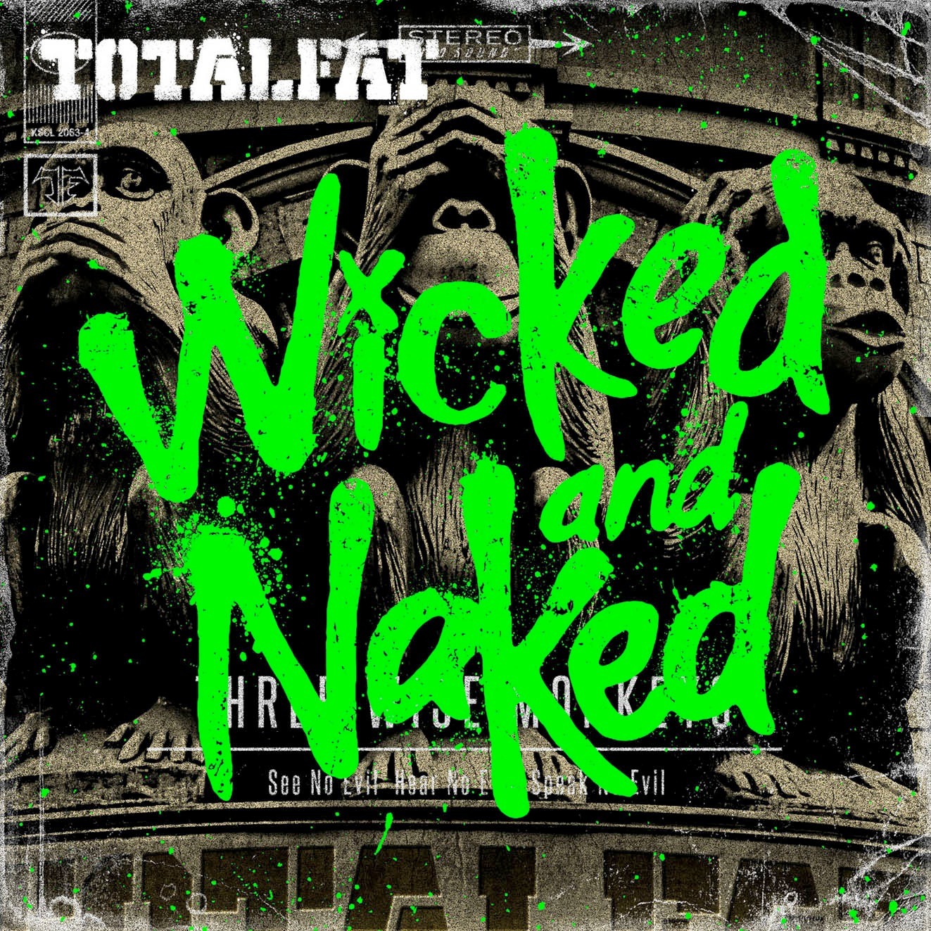 アルバム「Wicked and Naked」初回限定盤ジャケット
