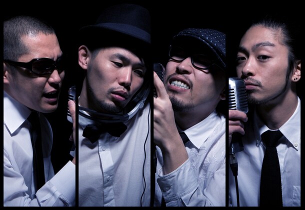 Romancrew（右端が将絢、左端がエムラスタ）