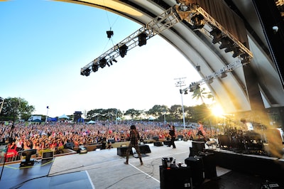 写真は5月31日（現地時間）のホノルル公演の模様。