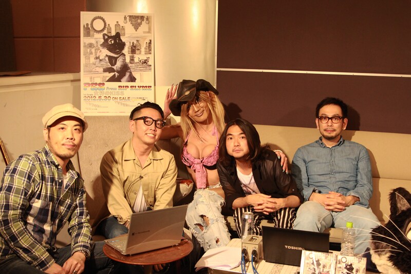 写真左から猪又孝、PES from RIP SLYME、パメラ・アンダーヘアー、田辺秀伸、重松淳也。