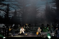 ゆず東京ドーム公演2日目の様子。