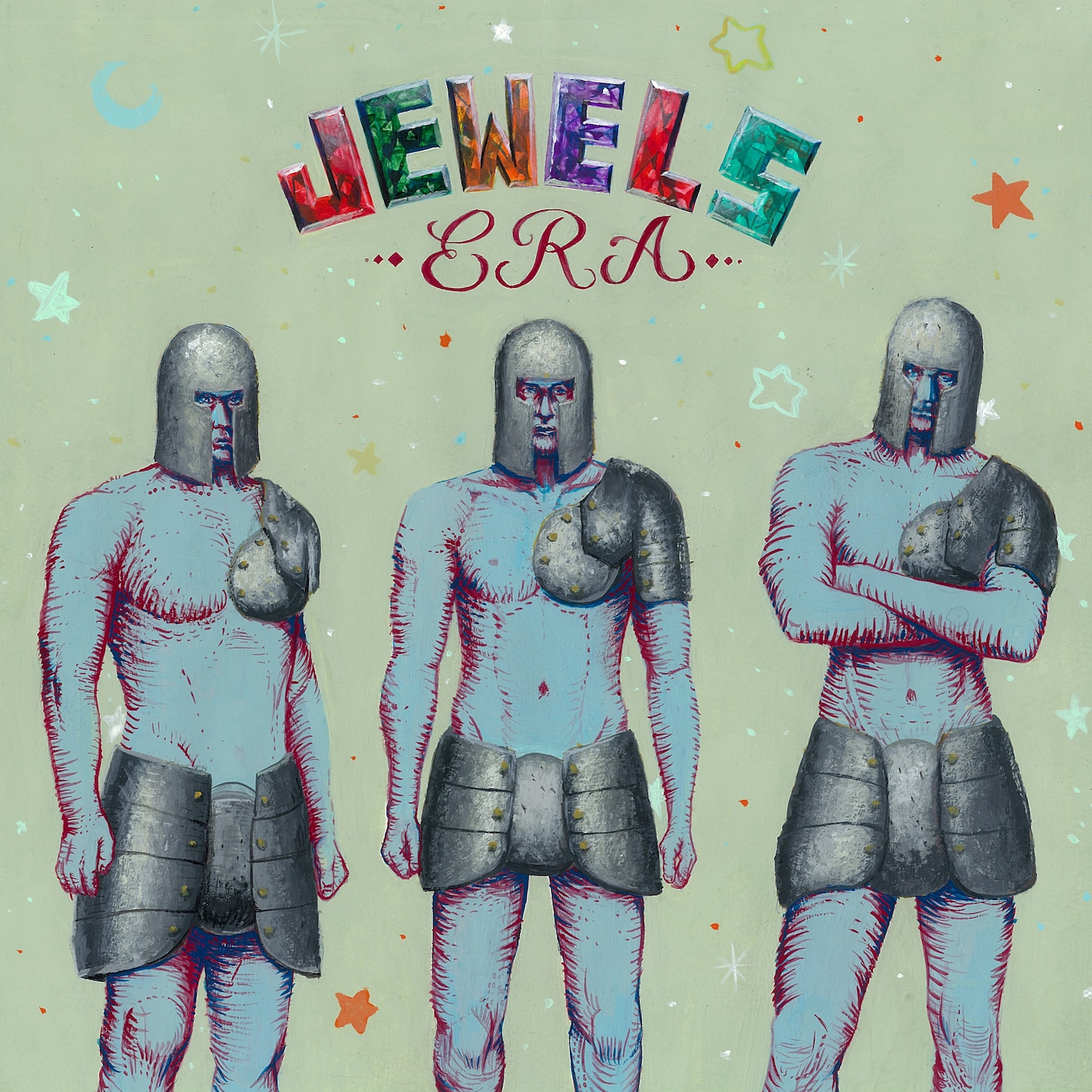 配信でリリースされたミニアルバム「JEWELS」のジャケット。