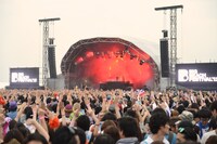 「BIG BEACH FESTIVAL '12」の模様。