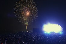 「BIG BEACH FESTIVAL '12」の模様。
