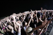 「BIG BEACH FESTIVAL '12」の模様。