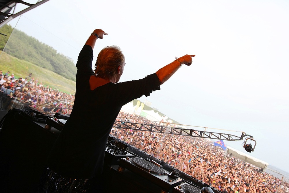 「BIG BEACH FESTIVAL '12」の模様。